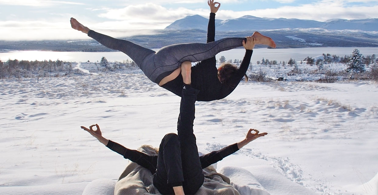 Yoga session at Nøsen Yoga og Fjellhotell