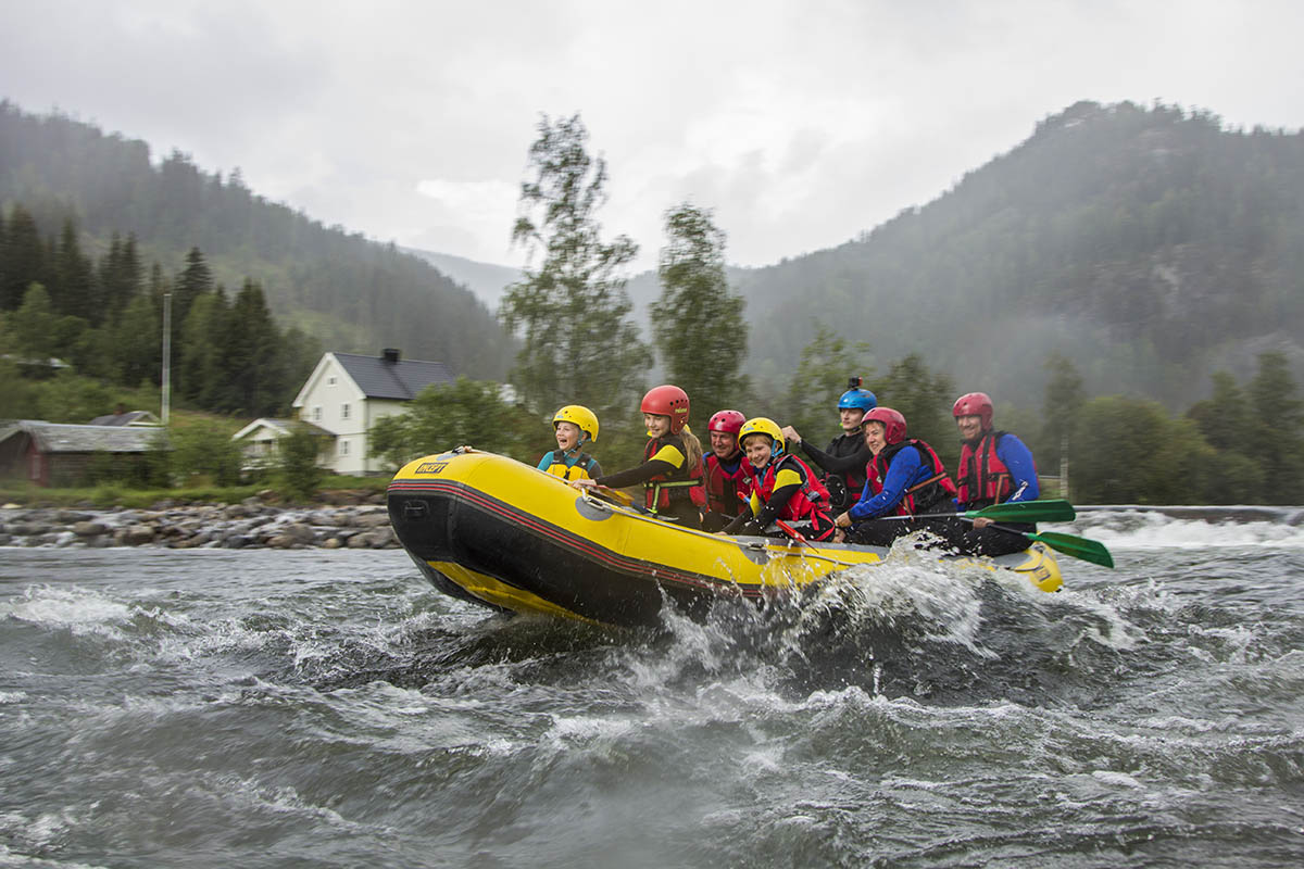 Rafting i Begna Elv