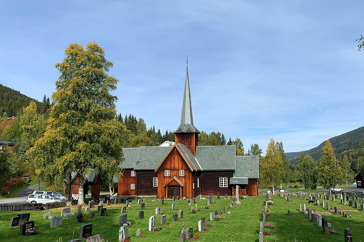 Bruflat church - Valdres