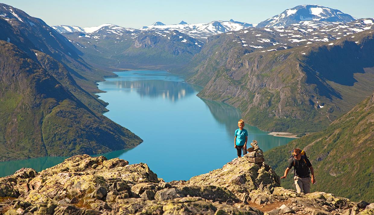 The Besseggen Ridge in Jotunheimen - Valdres